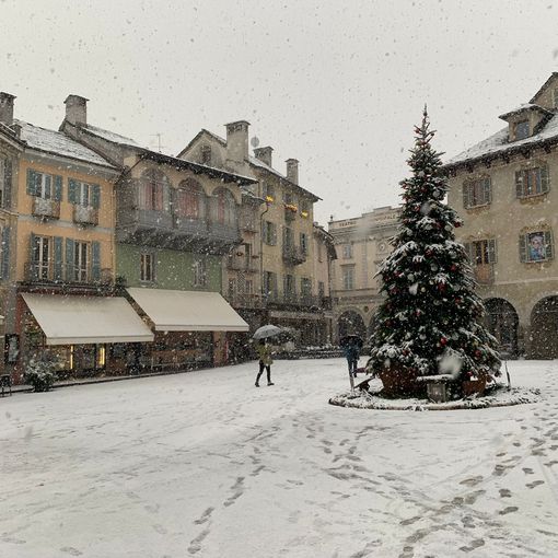 Il Vco si è svegliato sotto la neve FOTO E VIDEO