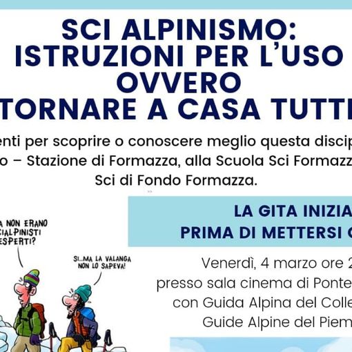 Polemiche sulla vignetta dell'evento sulla sicurezza in montagna: &quot;Il disegno non vuole far ridere, è solo un richiamo alla prudenza e all’umiltà&quot;
