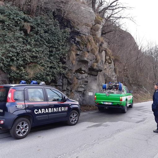 Un 57enne di Trontano ubriaco appicca un incendio davanti ai Carabinieri, arrestato
