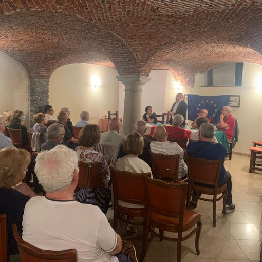 Borghi a Domodossola: “Ucraina, guerra con riflessi globali. Attenzione alla tenaglia sull’Italia”