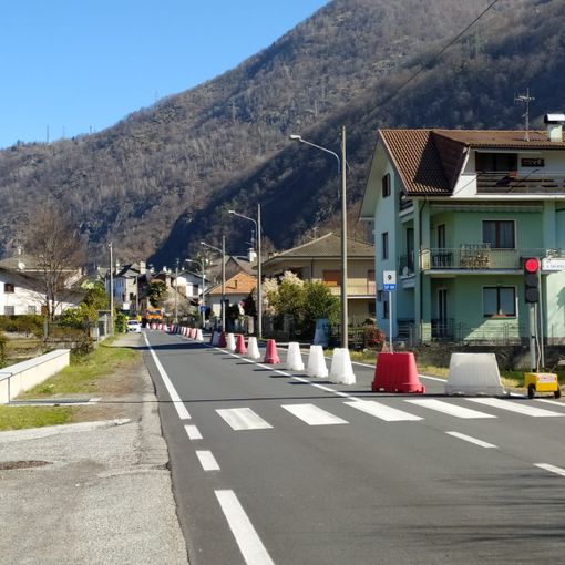 Cosasca, nuovi marciapiedi dall'ex latteria a località Quarata
