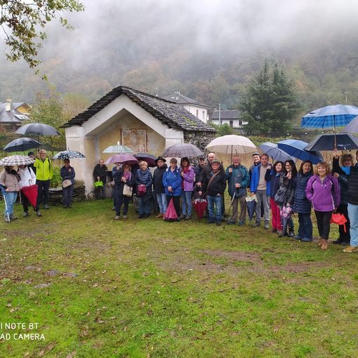 Inaugurato il percorso &quot;Ripar andar per argini&quot; a Cosasca    FOTO