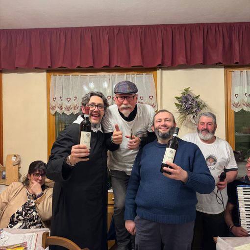A Ceppo Morelli la cena dei Barbuti e Baffuti: una serata tra tradizione e allegria