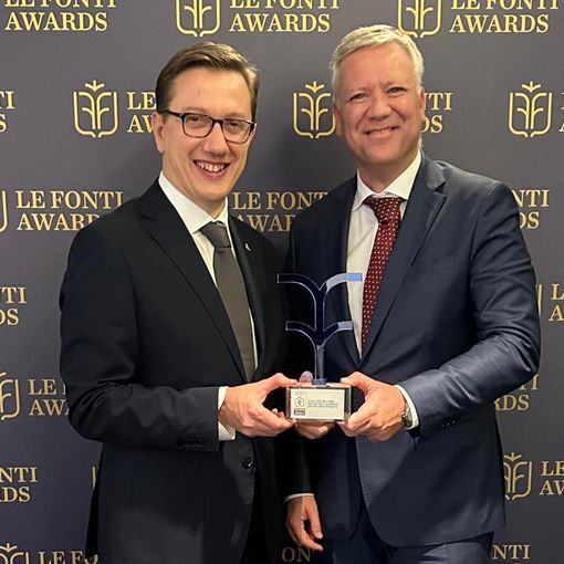 “Le Fonti Awards”, Acqua Novara Vco premiata come Eccellenza dell'anno