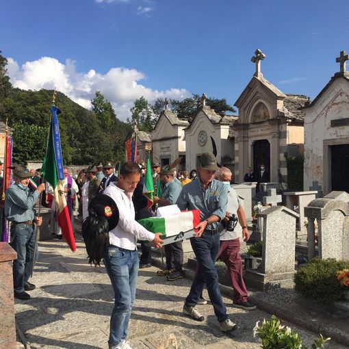 Dopo 80 anni le spoglie dell’alpino Francesco Guerra sono tornate a Craveggia