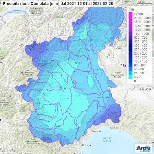 Inverno anomalo, l'Arpa spiega il perchè