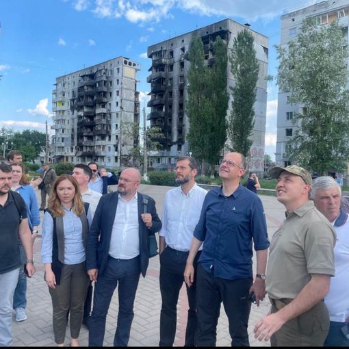 Impegni internazionali tra Kiev e gli States per Enrico Borghi