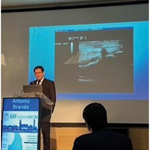 Il dottor Antonio Brando relatore al congresso della Società Italiana di Chirurgia della Mano