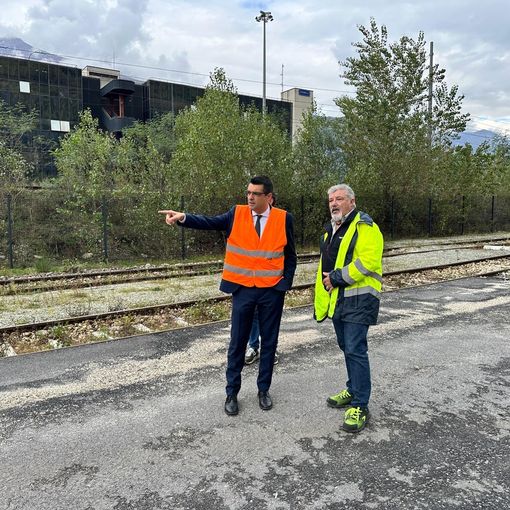 Sopralluogo dell'assessore regionale Bussalino a Domo2: &quot;Scalo strategico per tutta Italia&quot;