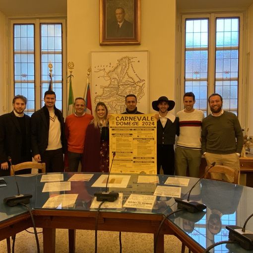 Domodossola inizia a tingersi di giallo: presentato il Carnevale 2024  FOTO E VIDEO