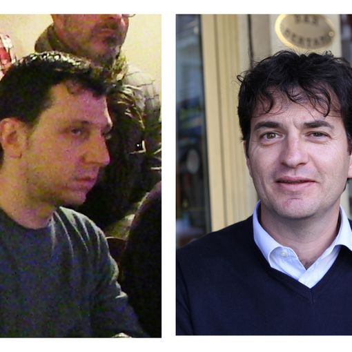 I due nuovi consiglieri: Luca Coppa (M5s) a sinistra e Marco Gagliardini (Pd) a destra