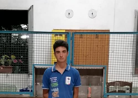 Bocce, l'ossolano Diego Verganti vice campione italiano under 15