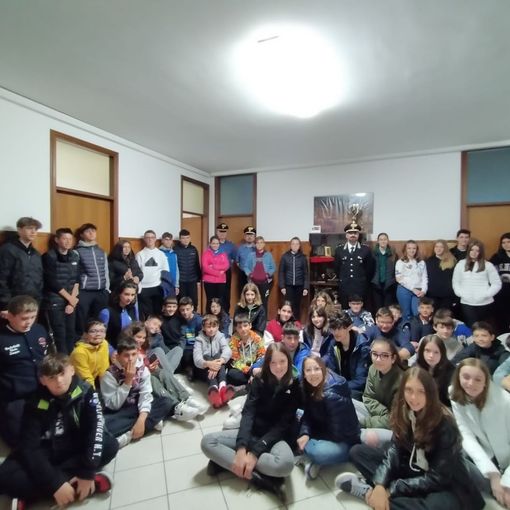 Lezione di legalità per gli alunni delle medie del Rosmini International Campus