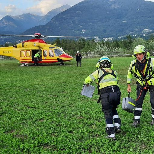 Cade mentre fa downhill sopra il Calvario, grave un 19enne