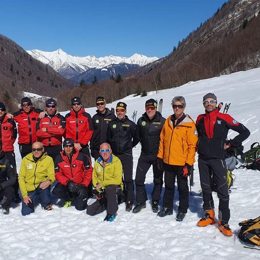 Prevenzione del rischio valanghe: addestramento congiunto in Val Loana FOTO E VIDEO