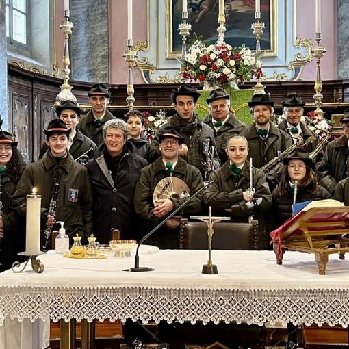 La Banda Musicale Alpina di Malesco festeggia Santa Cecilia