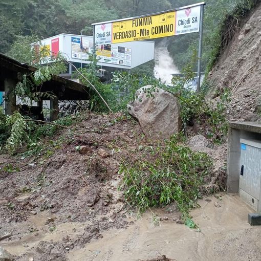 Traffico internazionale interrotto sulla Ferrovia Vigezzina- Centovalli per una frana in territorio elvetico