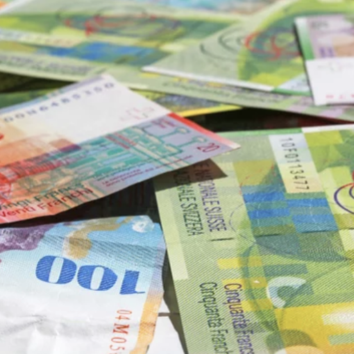 Il franco svizzero mai così forte nei confronti dell'euro
