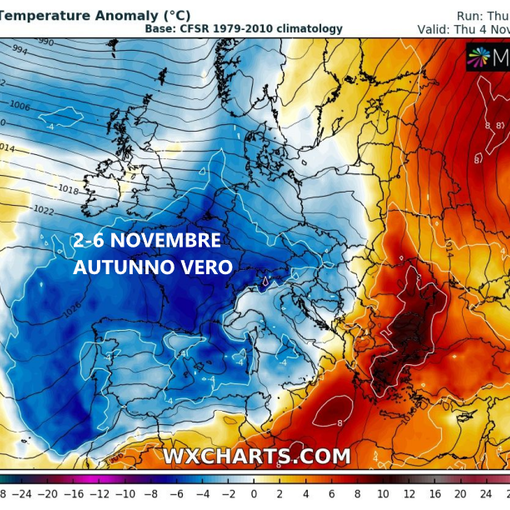 Da domani addio al sole: in arrivo freddo e maltempo