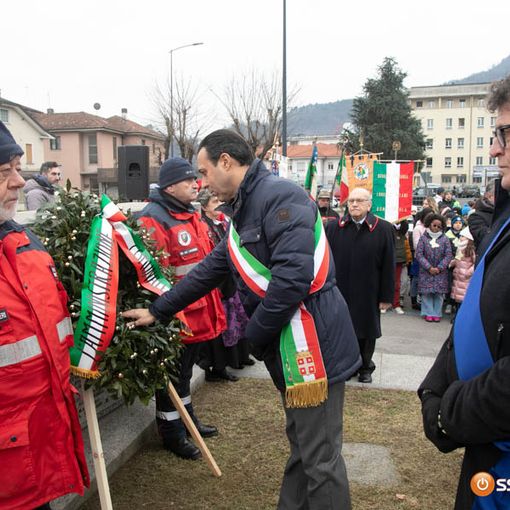 Domodossola ha celebrato il Giorno della memoria FOTO