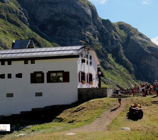 Il rifugio Margaroli, in alta Formazza