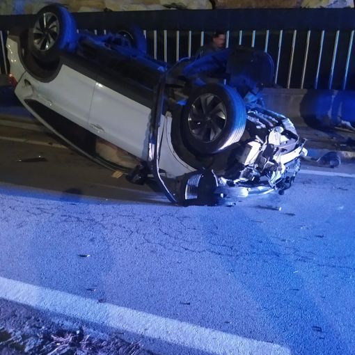 Incidente stradale per l'allenatore del Fomarco