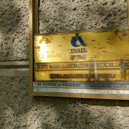 L'ufficio Inail ospitato a palazzo di città