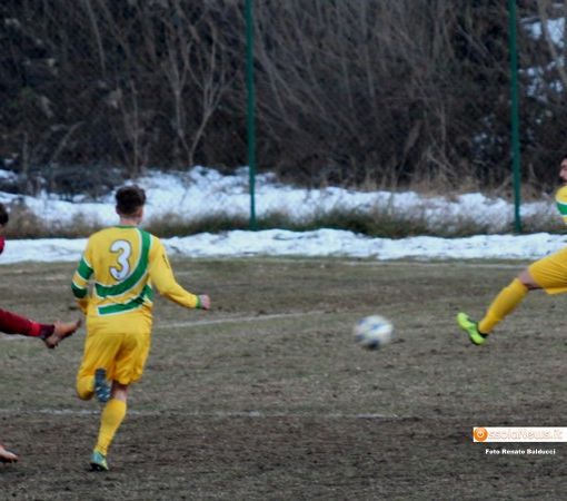 Il  gol di Ciocca che dà la vittoria alla Varzese contro la Pro Ghemme