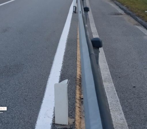 Vandali in azione sulla tangenziale Floreanini a Villadossola