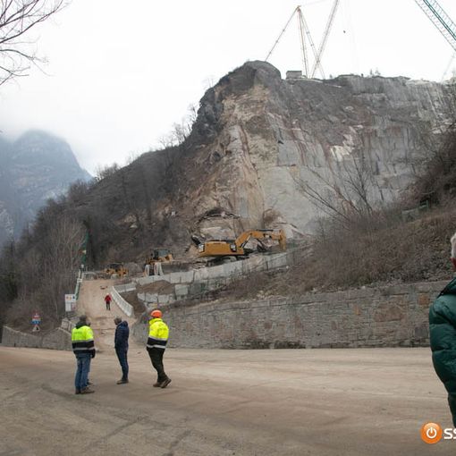 Crevoladossola: altri sopralluoghi in cava, ancora chiusa la provinciale