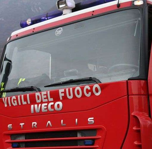 Principio di incendio in piazza Mercato