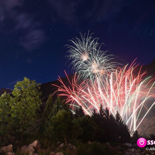 Fuochi d'artificio sabato sera alla Piana