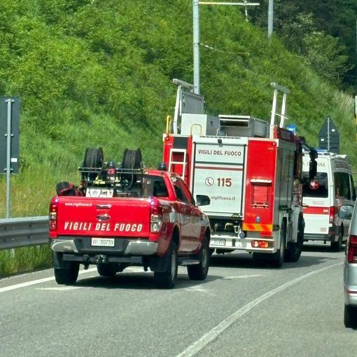 Auto si ribalta tra Santa Maria e  Druogno