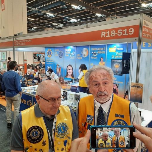 I Lions al SalTo22: “Siamo presenti per far vedere che siamo a disposizione di chi ha bisogno”. VIDEO