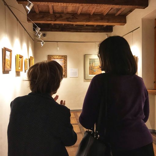 A Casa De Rodis una visita guidata della mostra &quot;Lorenzo Peretti. Natura e mistero&quot;