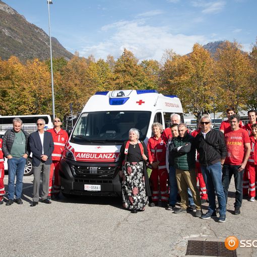 Cri, inaugurati i due nuovi mezzi e la sala radio rinnovata FOTO E VIDEO