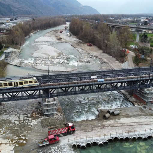 Nuovo ponte per la Ferrovia Vigezzina-Centovalli: lavori completati con successo