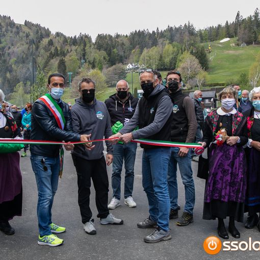 Taglio del nastro per il nuovo parcheggio del Lusentino FOTO E VIDEO