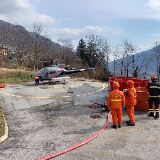 Premosello, il grazie dell'amministrazione comunale a chi ha lavorato per domare le fiamme sopra Colloro