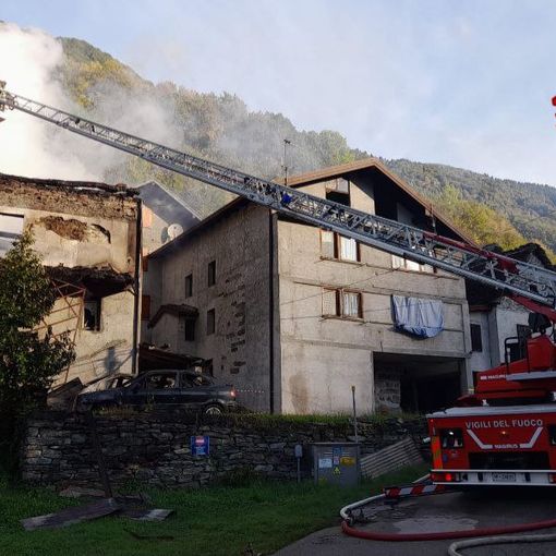E' Piero Bonetti l'uomo morto nell'incendio di Calasca