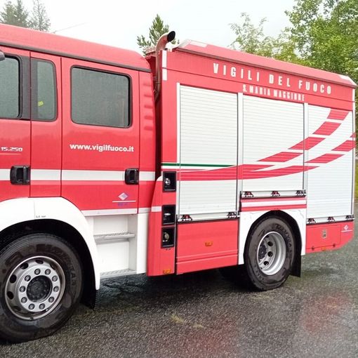 Scantinati allagati in Valle Vigezzo, superlavoro per i vigili del fuoco
