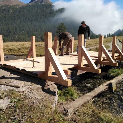 All'Alpe Veglia si ricostruiscono i ponti