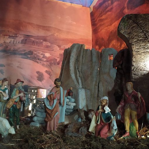 In Collegiata il presepe ambientato a Domodossola