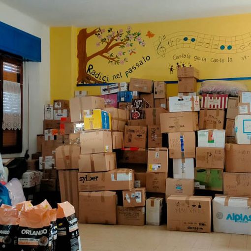 Aiuti all'Ucraina, i crevolesi hanno risposto all'appello dell'oratorio