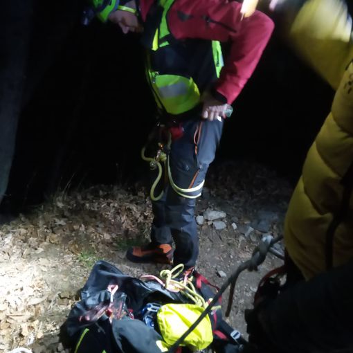 Soccorso Alpino in azione a Castiglione , si cerca un domese disperso da ieri