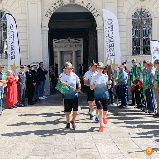 Tappa ossolana per la Staffetta Alpina FOTO E VIDEO