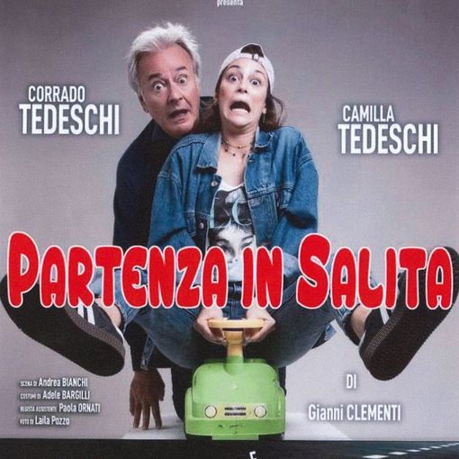 Al Teatro la Fabbrica Arrivano Corrado e Camilla Tedeschi con ‘Partenza in salita’