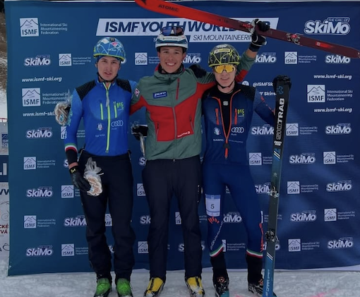 L'anzaschino Oscar Tonietti medaglia d'argento alla Coppa del Mondo di sci alpinismo