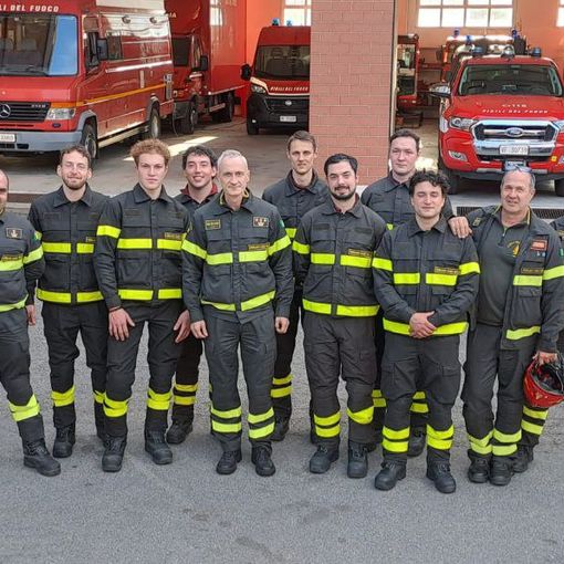 Sette nuovi vigili del fuoco volontari nel Vco