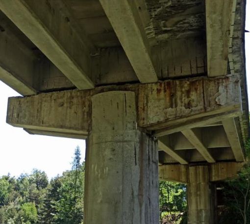 Druogno, preoccupano le condizioni del viadotto di Gagnone
